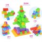 100Pcs/bag Children large particles plastic building blocks baby kindergarten early education DIY