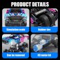 Technical Remote Control Motor Racing Car Building Blocks 1:14 Scale Conqueror Off-road Vehicle