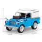 721pcs City Mechanical Retro Off Road Vehicle Building Block Roadster Racing Car Supercar