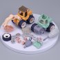 Children'S Disassembly Engineering Vehicle DIY Nut Assembly Excavation Vehicle Assembly Educational