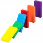 60pcs Colorful Wooden Dominoes Interrectual Development Early Education Building Blocks