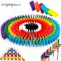 60pcs Colorful Wooden Dominoes Interrectual Development Early Education Building Blocks