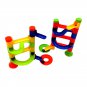 Children Runway Building Blocks Toy DIY Maze Race Ball Game Education Construction Toys