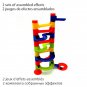 Children Runway Building Blocks Toy DIY Maze Race Ball Game Education Construction Toys