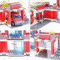 774pcs City Fire Station Model Building Blocks Boys Firefighter Truck Educational Construction