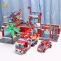 774pcs City Fire Station Model Building Blocks Boys Firefighter Truck Educational Construction