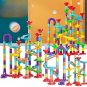 Marble Run Building Blocks Marbles Slide Toys For Children DIY Assemble Creativity Constructor