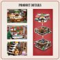 2506Pcs City Street View Mini Architecture Christmas Cafe House Building Blocks Friends Shop