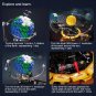 Cada 865PCS City Solar System Earth and Sun Clock Building Blocks