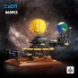 Cada 865PCS City Solar System Earth and Sun Clock Building Blocks