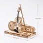 Robotime ROKR Violin Capriccio Model 3D Wooden Puzzle Easy Assembly Kits Musical DIY Gifts