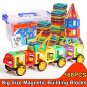 168pcs Designer Magnetic Blocks Big Size DIY Magnet Toys Pulling Magnetic Building Blocks