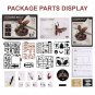Robotime Rokr 3D Puzzle Golden Coin Turtle Industrial-style Building Block Toys for Kids