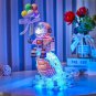Trend Lighted Rainbow Unicorn Building Blocks Space Astronaut Assembled Toys for Adults Boys Girls