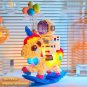 Trend Lighted Rainbow Unicorn Building Blocks Space Astronaut Assembled Toys for Adults Boys Girls