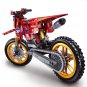 New Technical High-Tech Motorcycle Motocross CRF Model Building Blocks Off-Road Car MOTO