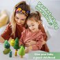 1Set Wooden Natural Simulation Tree Wooden Toys for Children Montessori Game Educational Toy