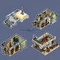 Downtown Diner Apocalypse Restaurant Doomsday Series MOC 89101 City Ruins Architecture Bricks