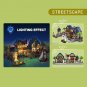 Harbor Medieval Town Landscape View Series MOC Ideas Pier Wharf Buliding Bricks Modular
