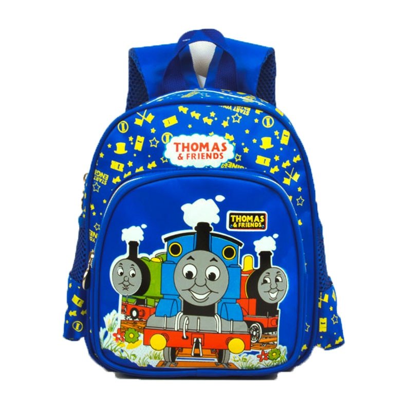 Thomas and Friends Blcoks Backpack Cartoon School Bag Children Kindergarten Boys and Girls