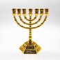 Jewish Menorah Candle-Holders Religions Candelabra Hanukkah Candlesticks 7 Branch