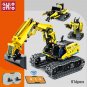 Bulldozer Model App RC Technical Building Blocks 3 IN 1 Children Toys Construction Engineering