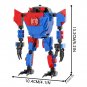 MOOXI Movie Mecha 230Pcs MOC Bricks Spider robot Warframe Action Figure