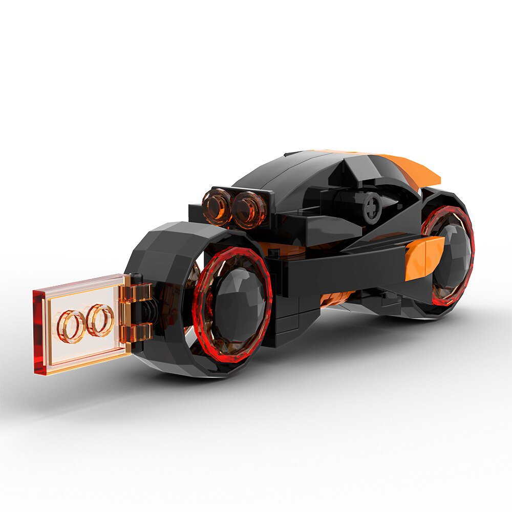 Gobricks MOC Electronic World Championship Racing Model Racing Motor Building Block