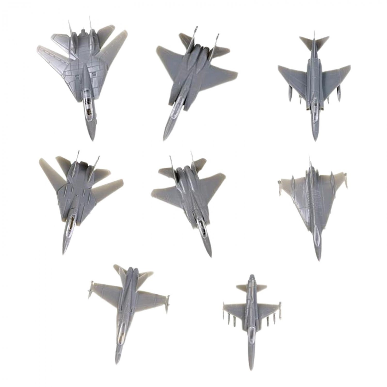 Scale 4D Puzzles Fighter Models Simulation Model Toy Plastic Plane Kits for Boys Kids