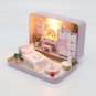 Box Theater Mini Doll House Prefabricated Miniature Diy Dollhouse Kit Furniture Case Toys