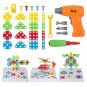 Drilling Screw 3D Creative Mosaic Puzzle Toys For Children Building Bricks Toys Kids