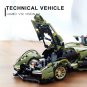 1039PCS Technical Lamborghinised V12 Vision GT Concept Speed Car Building Blocks