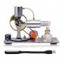 Mini Heat Steam Engine Model Kit Experimenter Toy Miniature Building Toys