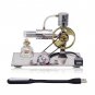 Mini Heat Steam Engine Model Kit Experimenter Toy Miniature Building Toys