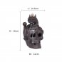 Halloween Decors Backflow Incense Holder Burner Handmade Dragon Skull Ceramic Incense Holder