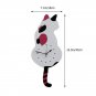Creative DIY Cat Acrylic Wall Clock with Swing Tail Pendulum for Living Room Bedroom Kitchen Home