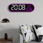 Large LED Digital Wall Clock with Temperature Date Week Display Alarms Clock Timer Countdown