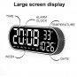 Large LED Digital Wall Clock with Temperature Date Week Display Alarms Clock Timer Countdown