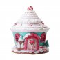 Christmas Lighted Gingerbread House Soft Clay Ornaments Christmas Decorations Cute Candy