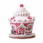 Christmas Lighted Gingerbread House Soft Clay Ornaments Christmas Decorations Cute Candy