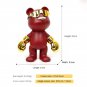 Boxing Violent Bear Ornaments Creative Home Desktop Decorations Office Cafe Gym