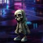 Resin Cool Skeleton Figures Halloween Skeleton Figurine Skull Horrible Ornaments Car Instrument