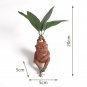 Mandrake Grass Resin Statue Landscape Ornament Art Figurine Crafts for Outdoor Garden Courtyard
