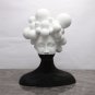 Modern Simple Art Figure Sculpture Resin Decoration Creative Black and White Girl Soft Decoration