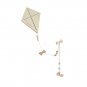 INS Nordic Wooden Kite Wall Ornaments For Kids Room Decorations Hanging Pendant Wood