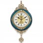 European Style Retro Wall Clock Watch Living Room Mute Pendulum Clock Elegant Taste Family Gift