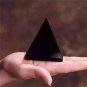 Living Room Natural Arrival Spirit Energy Black Obsidian Pyramid Crystal For Protection Healing Home
