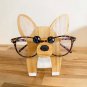 Wooden Glasses Stand Desktop Animal Ornament Cute Small Christmas Gift Corgi Cat Sloth Husky Fox