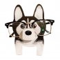 Wooden Glasses Stand Desktop Animal Ornament Cute Small Christmas Gift Corgi Cat Sloth Husky Fox