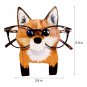 Wooden Glasses Stand Desktop Animal Ornament Cute Small Christmas Gift Corgi Cat Sloth Husky Fox